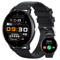 Smartwatch muži s funkcí telefonu, 1,39" IP68 vodotěsné sportovní hodinky, fitness hodinky se srdečním tepem/SpO2/hlasovým asist